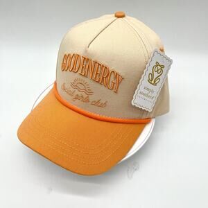 SIMPLY SOUTHERN Good Energy Social Girls Club, Baseball Cap, NWT